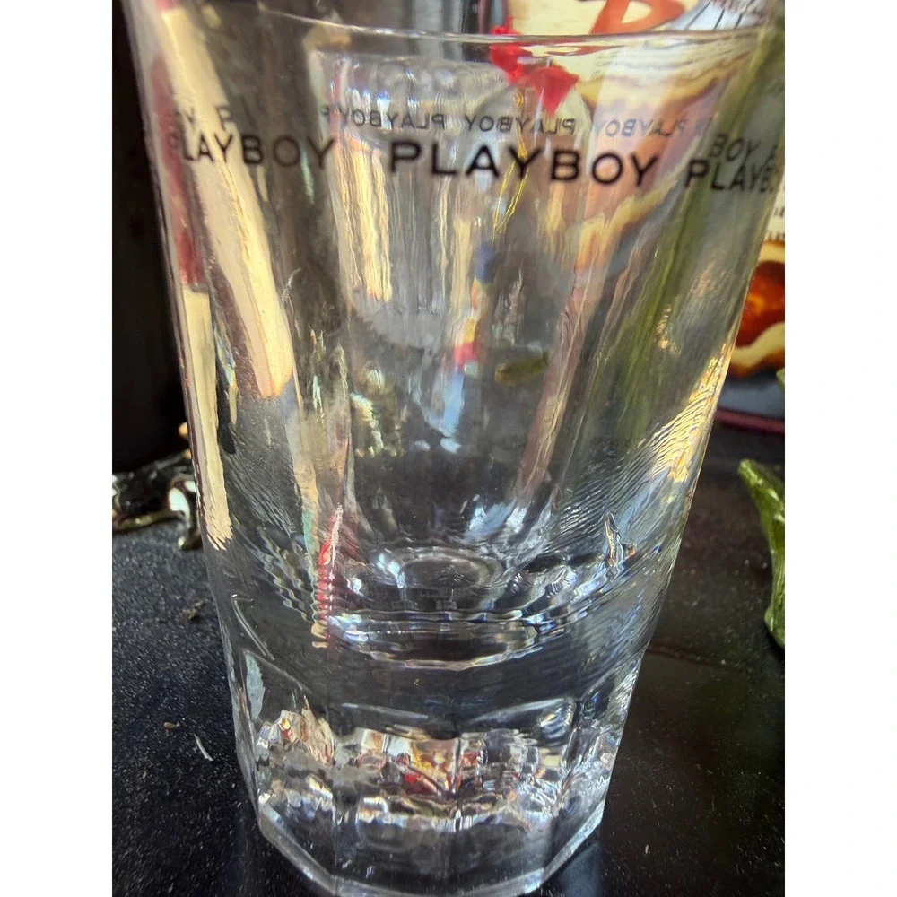 Vintage Playboy Shot Glass from the Lake Geneva Playboy Club‎